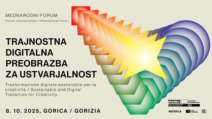 Mednarodni forum “Trajnostna digitalna preobrazba za ustvarjalnost” 