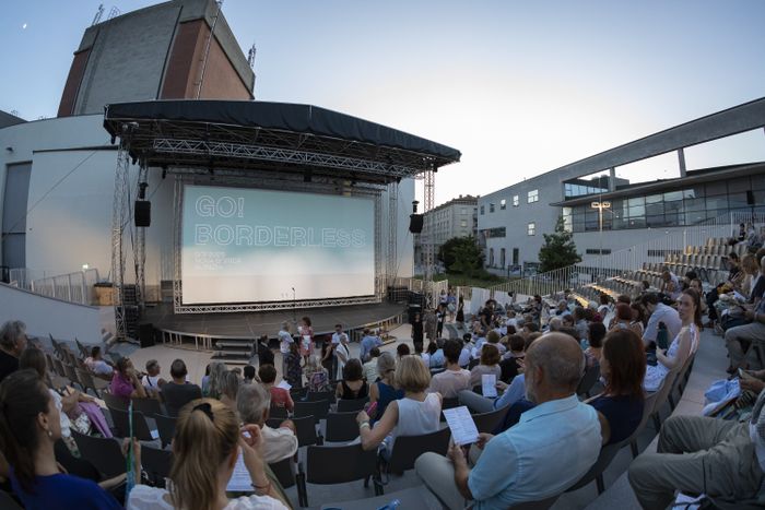 La prima proiezione cinematografica all&#039;Anfiteatro SNG Nova Gorica, 2/7/2025