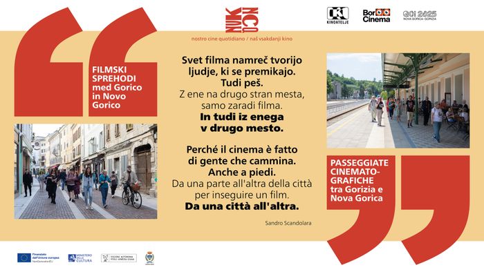Naš vsakdanji kino: &quot;Vizionarji&quot;, vodena kolesarska tura posvečena čezmejnim filmskim vizionarjem